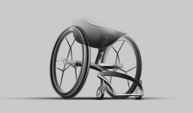 Imprimen silla de ruedas en 3D
